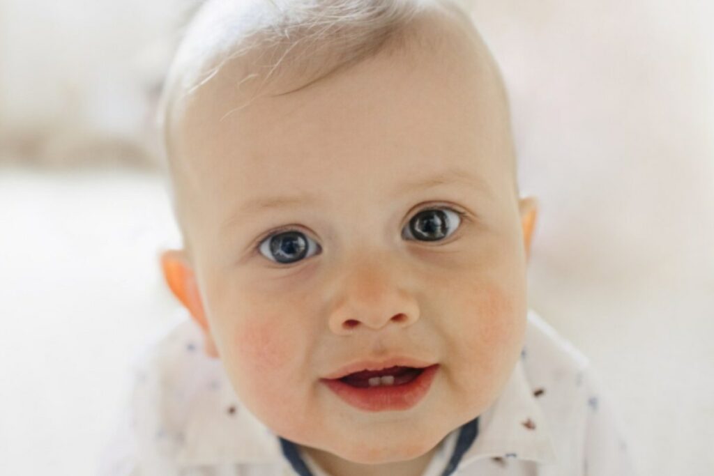 Neonati, quando spuntano i primi dentini e cosa fare per allievare il fastidio